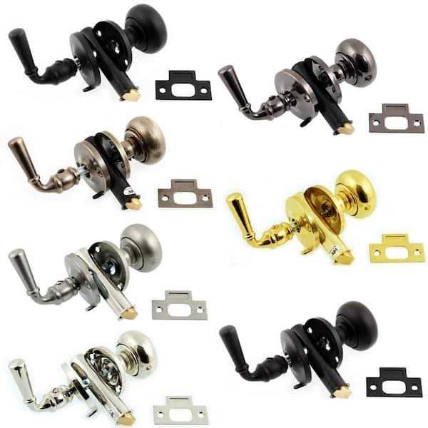 idh by St. Simons Solid Brass Storm Screen Door Latch Finish 21250-10B - Image 3