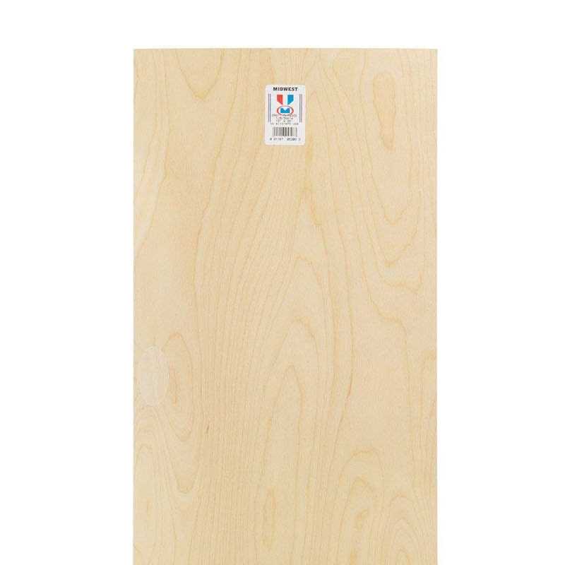 Craft Plywood 1/8 x 12 x 24, The Product Is 1/8X12X24 Craft Plywood by Midwest Products Co - Image 3