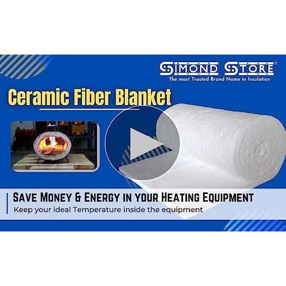 Simond Store Ceramic Fiber Insulation Blanket 2400f - Image 3