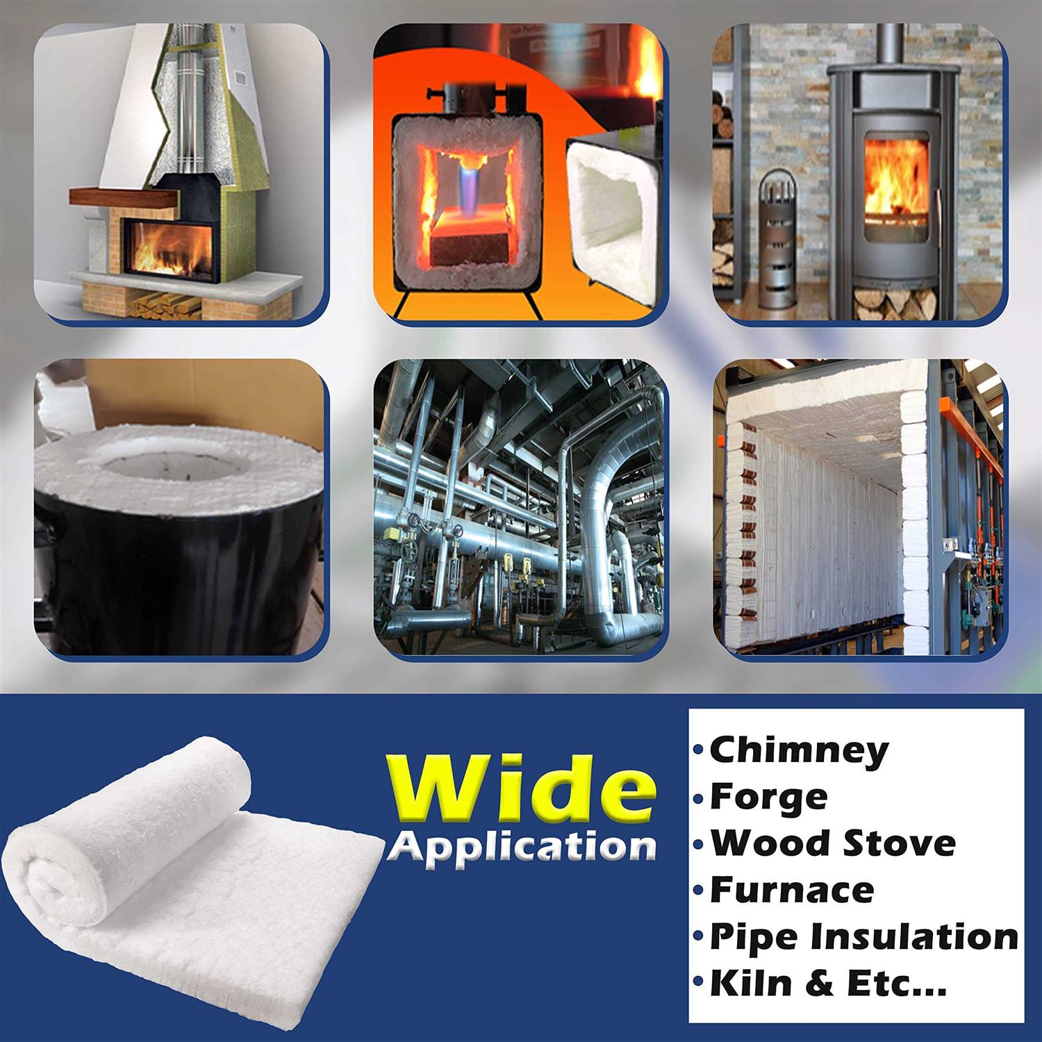 Simond Store Ceramic Fiber Insulation Blanket 2400f - Image 5