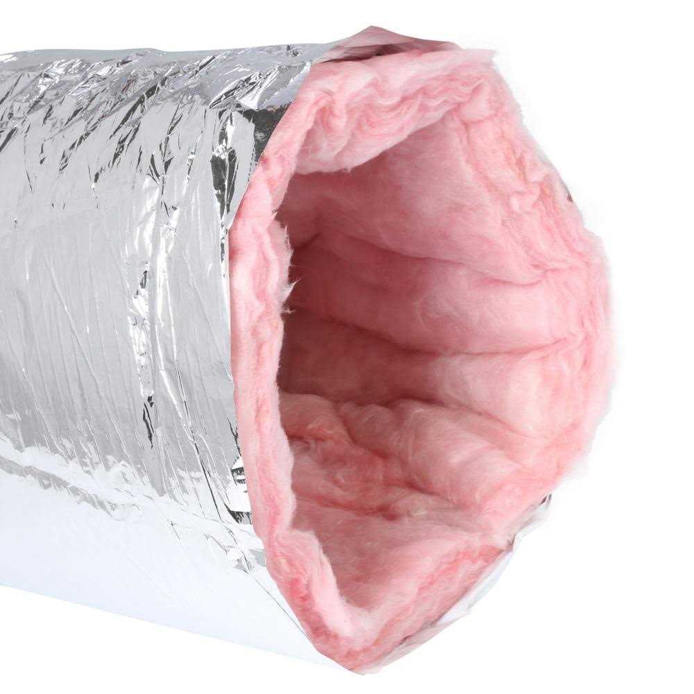 Master Flow 8 in. Dia R-6 Ductwork Insulation Sleeve - Image 4