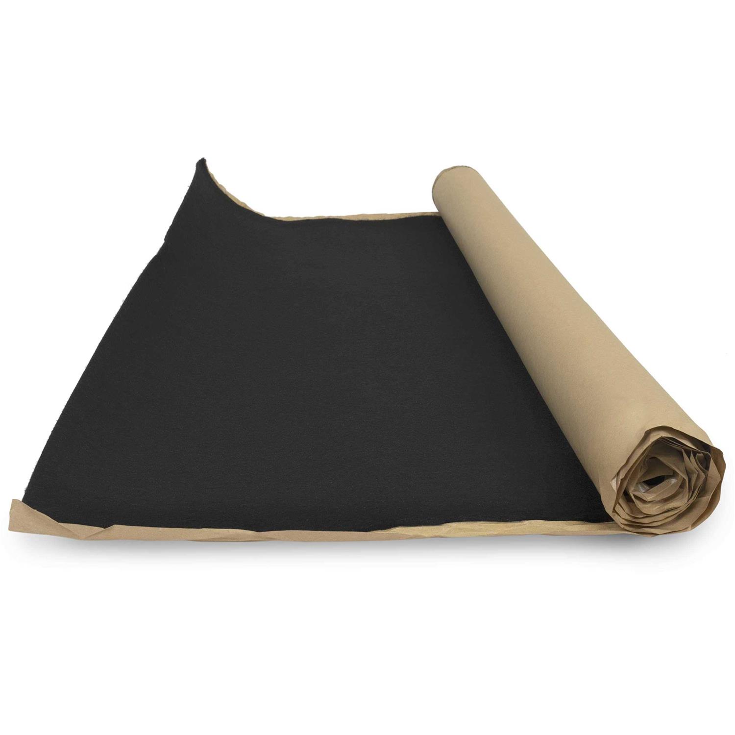 NVX stbxc16 16 sq. ft. Black Subwoofer Box/Trunk Liner Carpet with Adhesive Backing