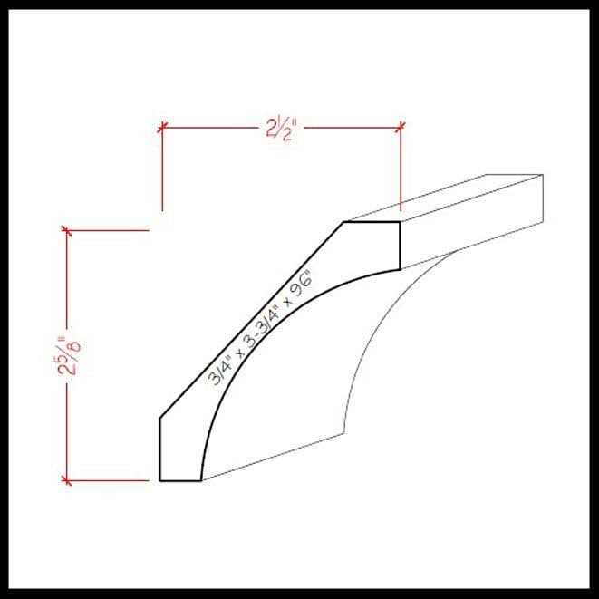 Cove Crown Moulding Ewcr40 - Image 3