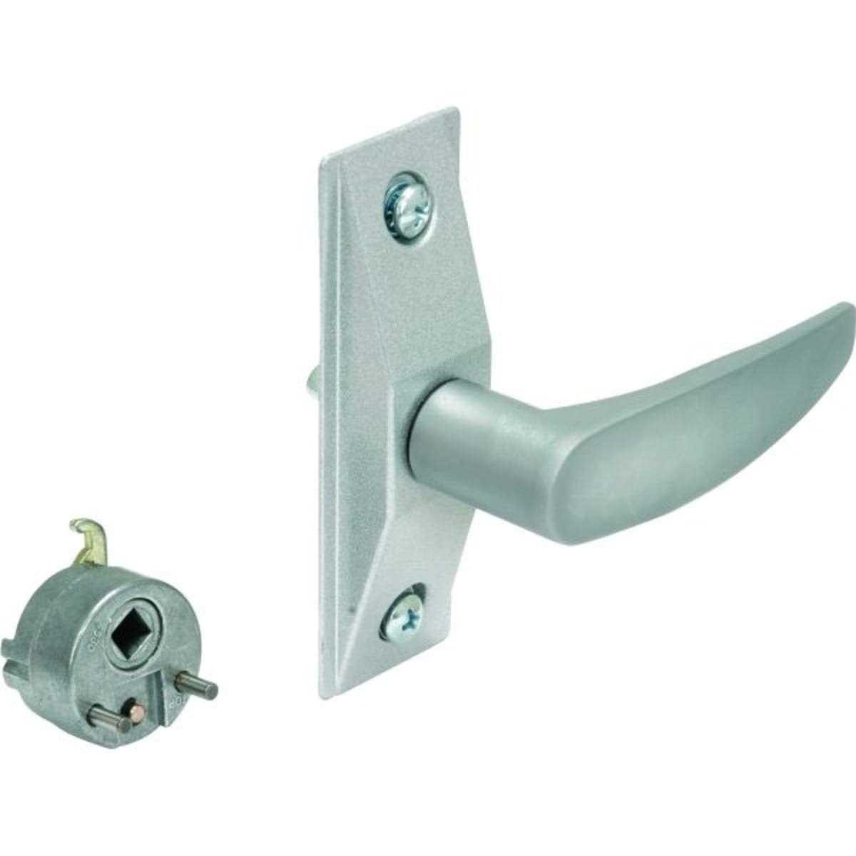 Global Door Controls Aluminum Storefront Reversible Door Lever Handle - Image 5
