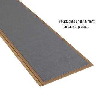 STAINMASTER PetProtect Beckett Ridge Chestnut 12-mm T x 7-1/2-in W x 47-1/4-in L Waterproof Wood Plank Laminate Flooring - Image 5