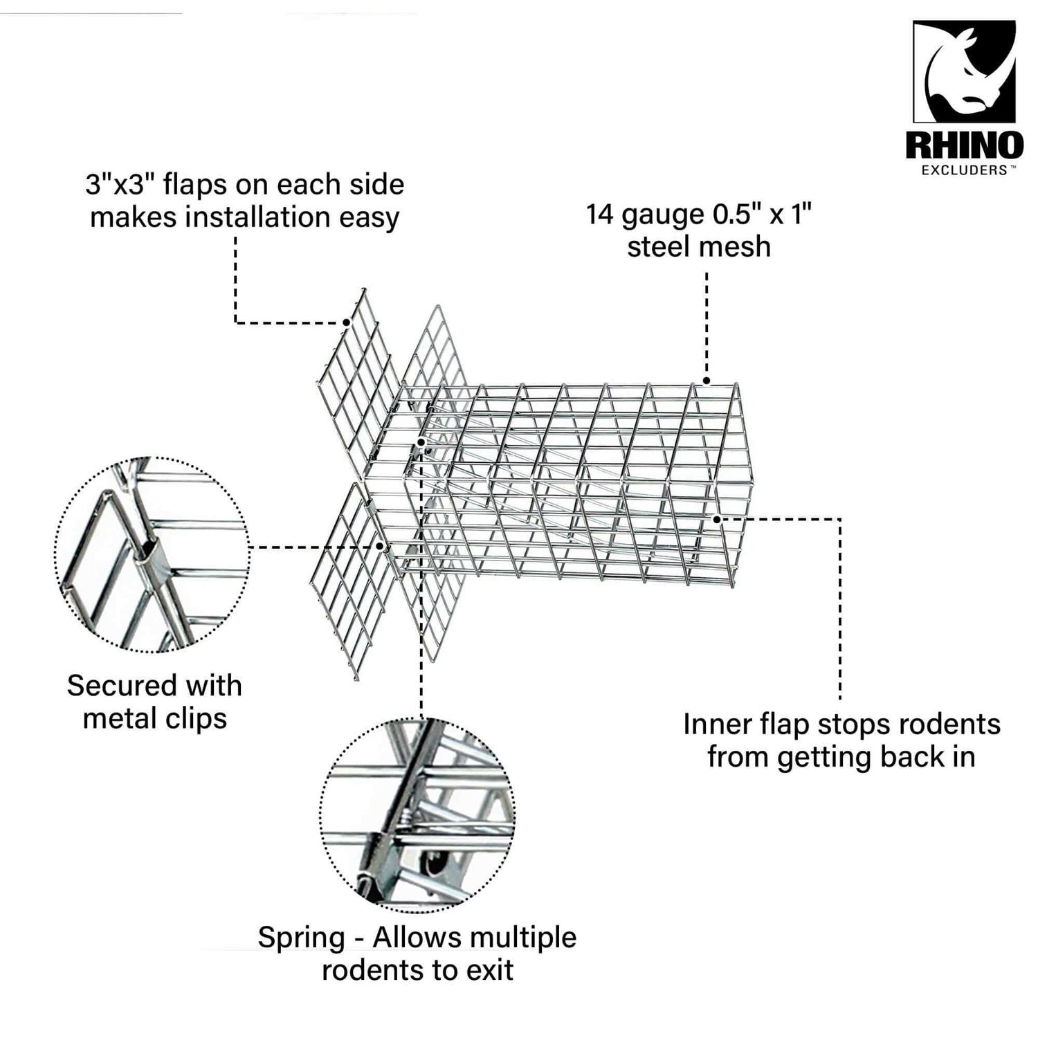 S33 Rhino Excluders One Way Door for Squirrels - Image 3
