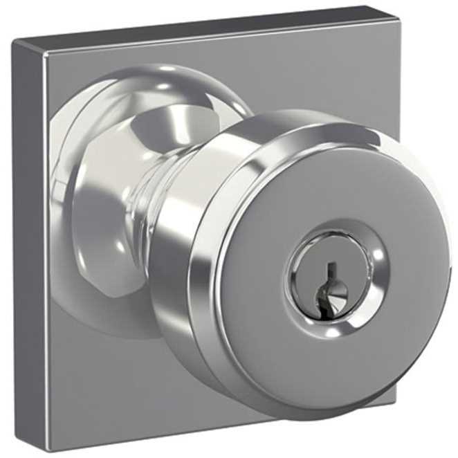 Schlage Bowery Keyed Entry Knob with Collins Trim F51ABWE