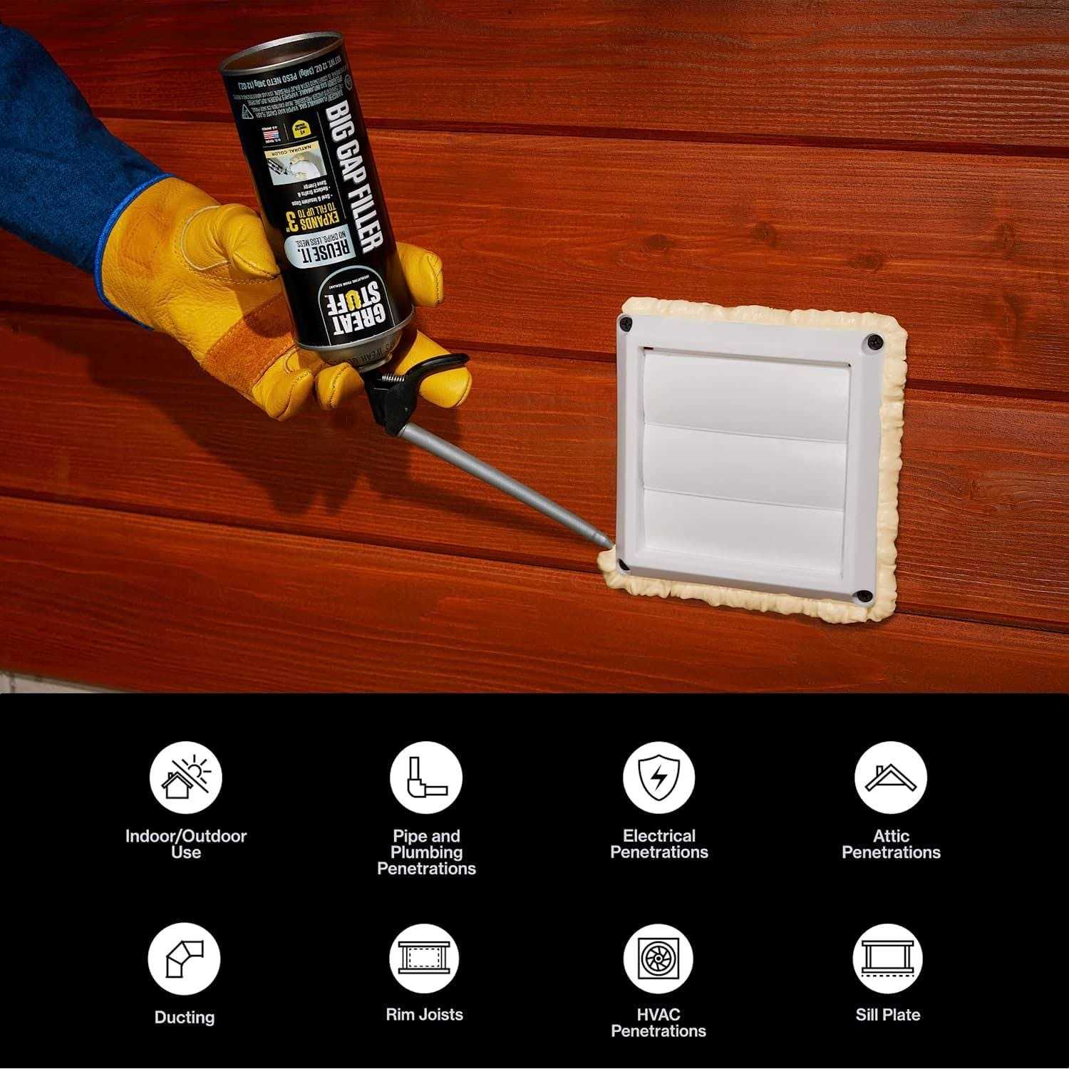 Great Stuff Insulation/Expanding Foam Big Gap Filler Smart Dispenser - Image 3