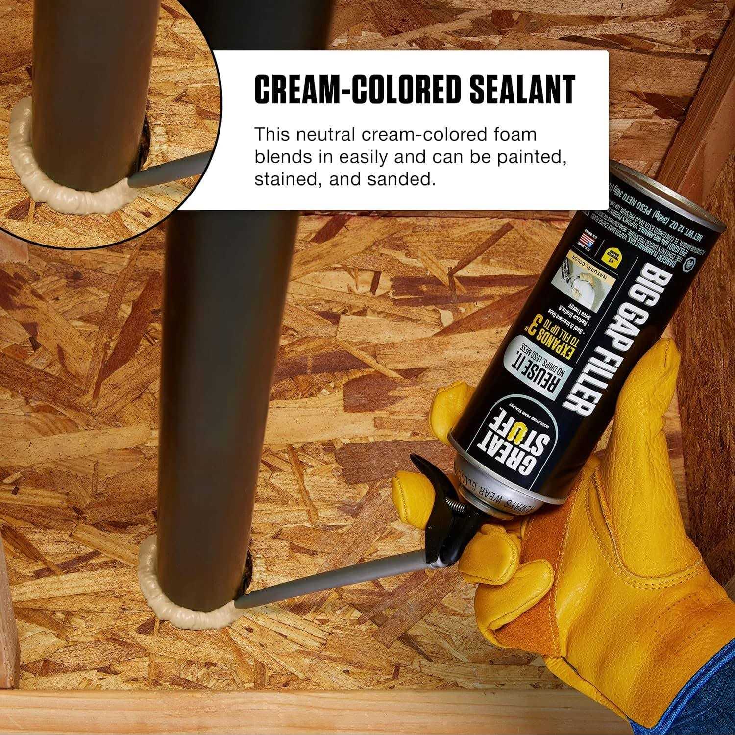 Great Stuff Insulation/Expanding Foam Big Gap Filler Smart Dispenser - Image 5