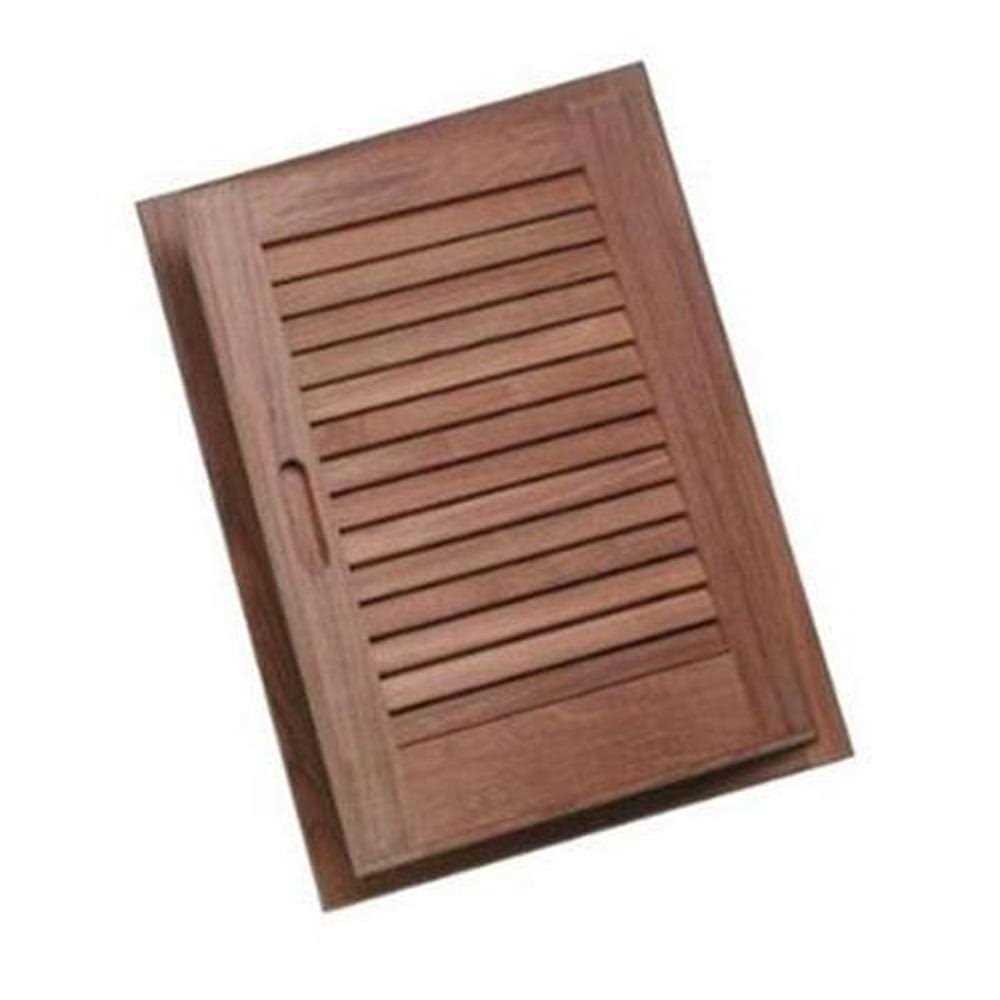 SeaTeak Louvered Door & Frame Large LH 15in.X 20in - Image 3
