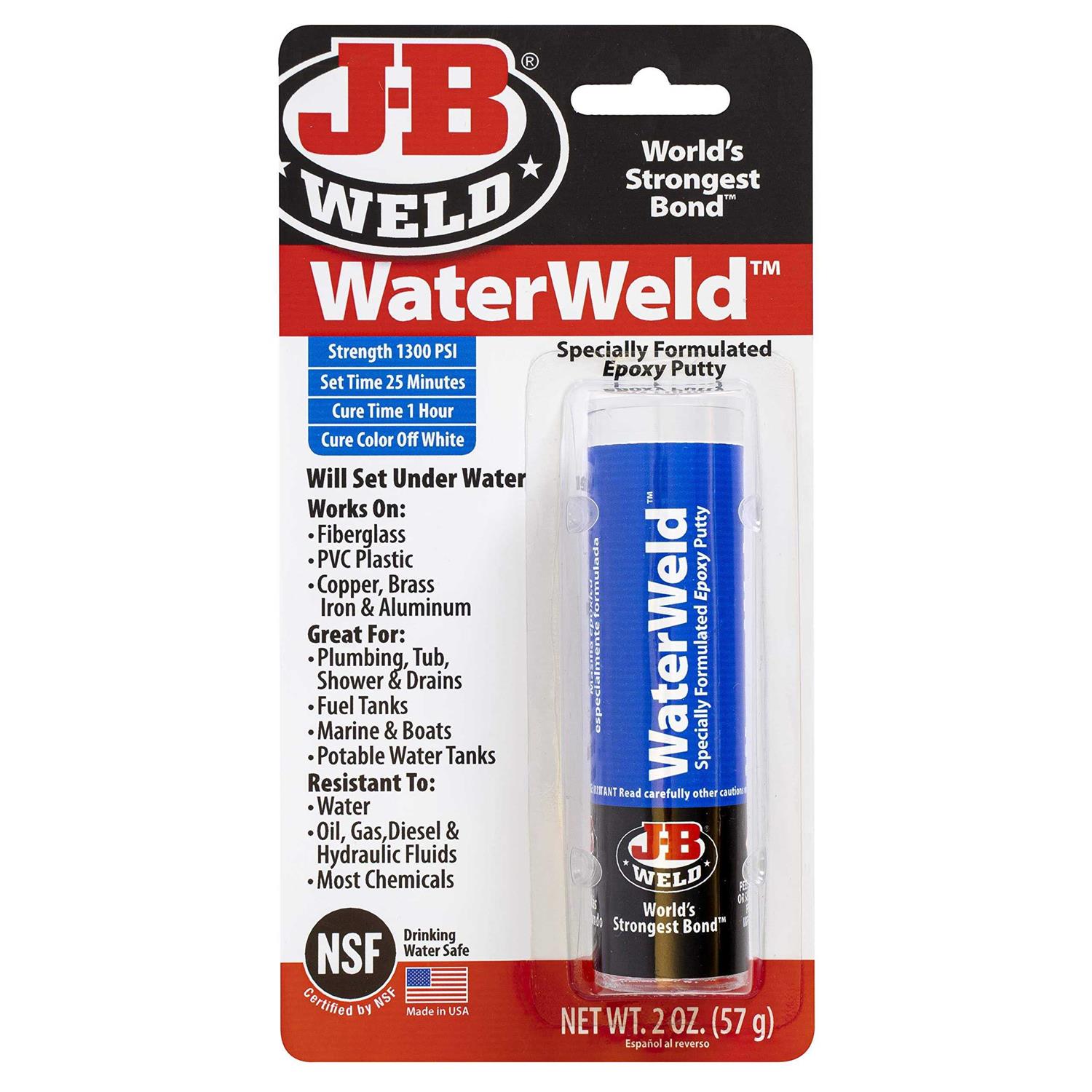 J-B Weld Epoxy Putty WaterWeld