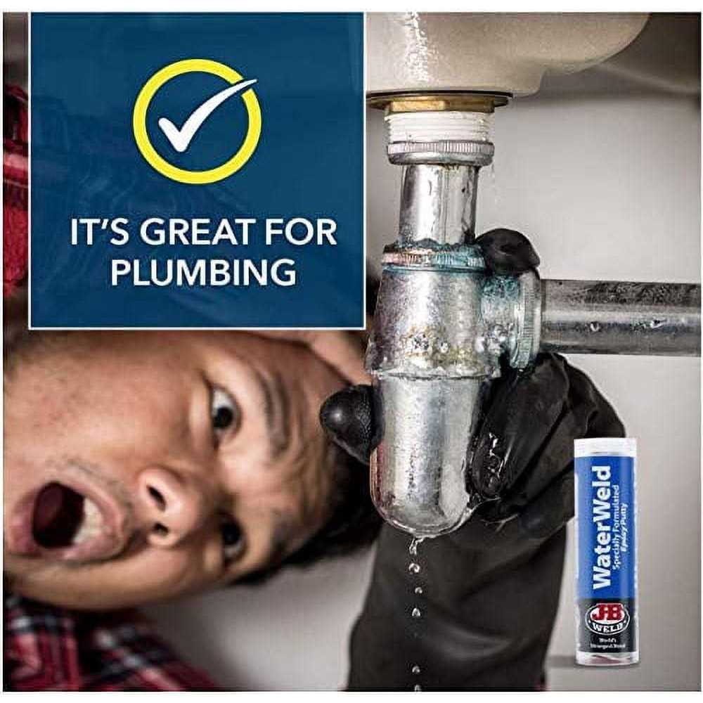 J-B Weld Epoxy Putty WaterWeld - Image 4