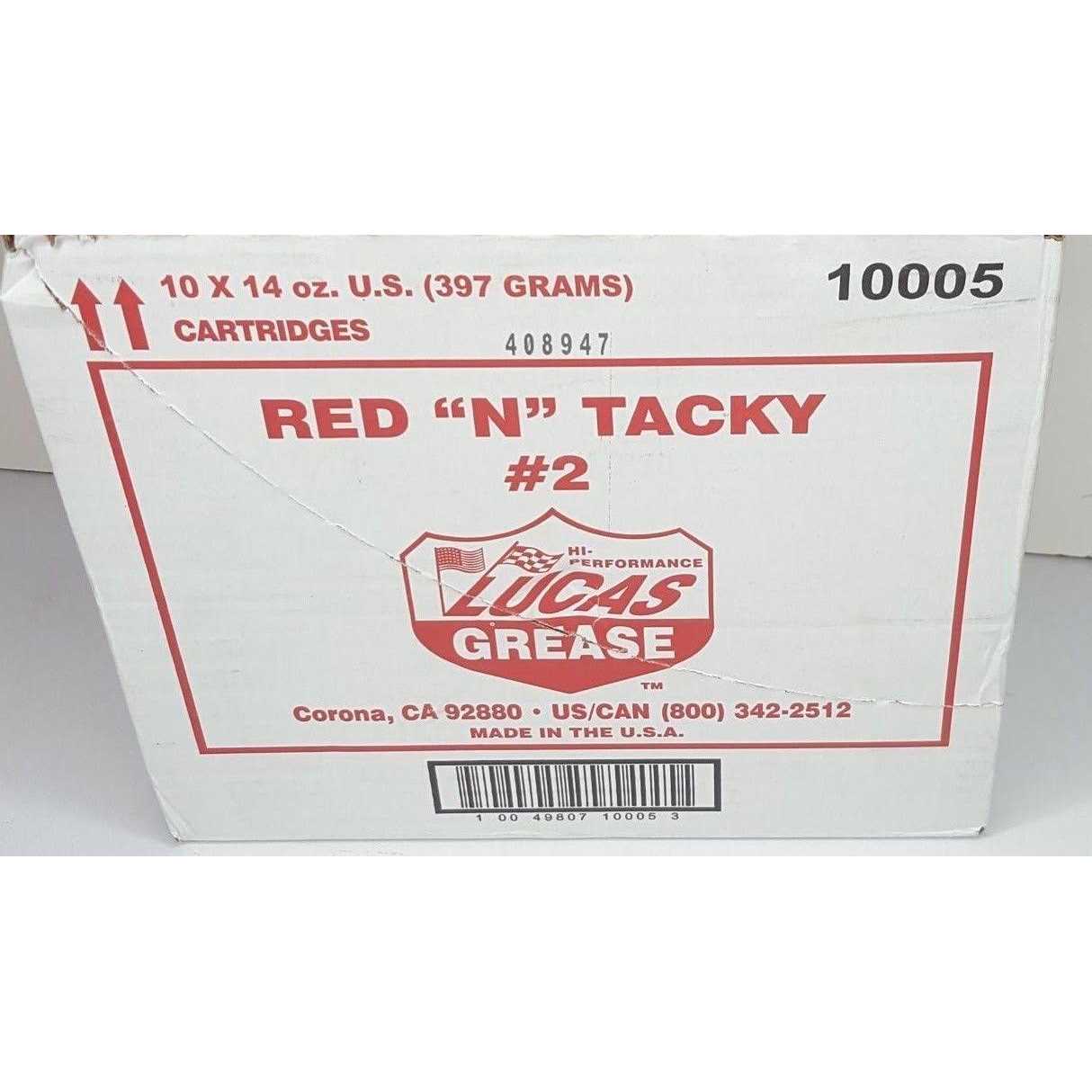 Lucas Oil Red N Tacky Grease - Image 4
