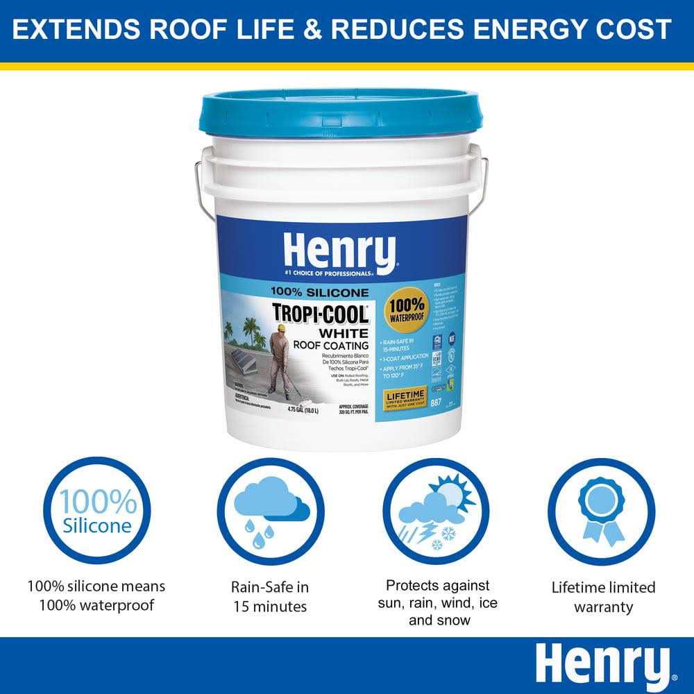 Henry Tropi-Cool Roof Coating - Image 5