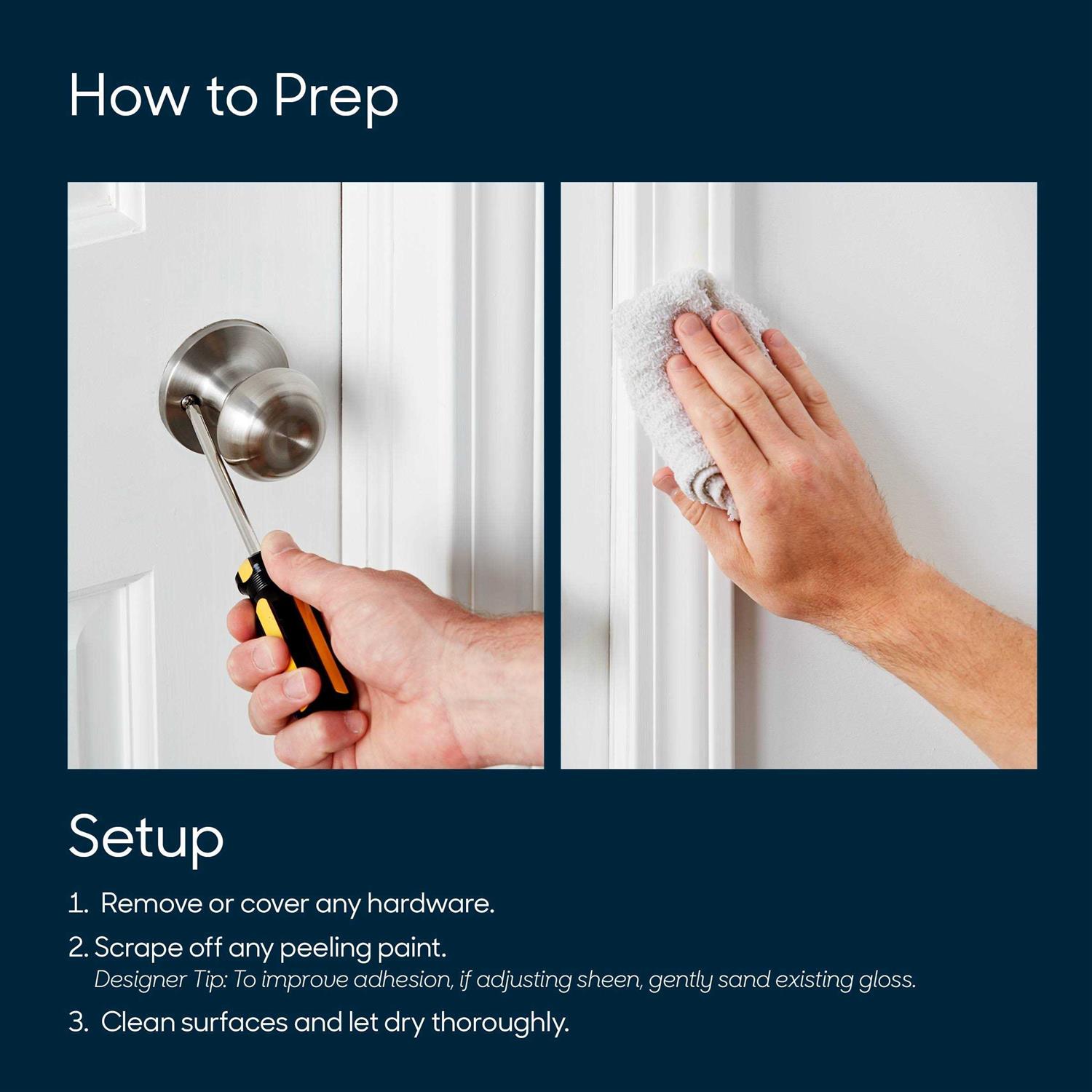 HGTV Home by Sherwin-Williams Semi-gloss Ultra White Acrylic Interior/Exterior Door and Trim Paint - Image 5