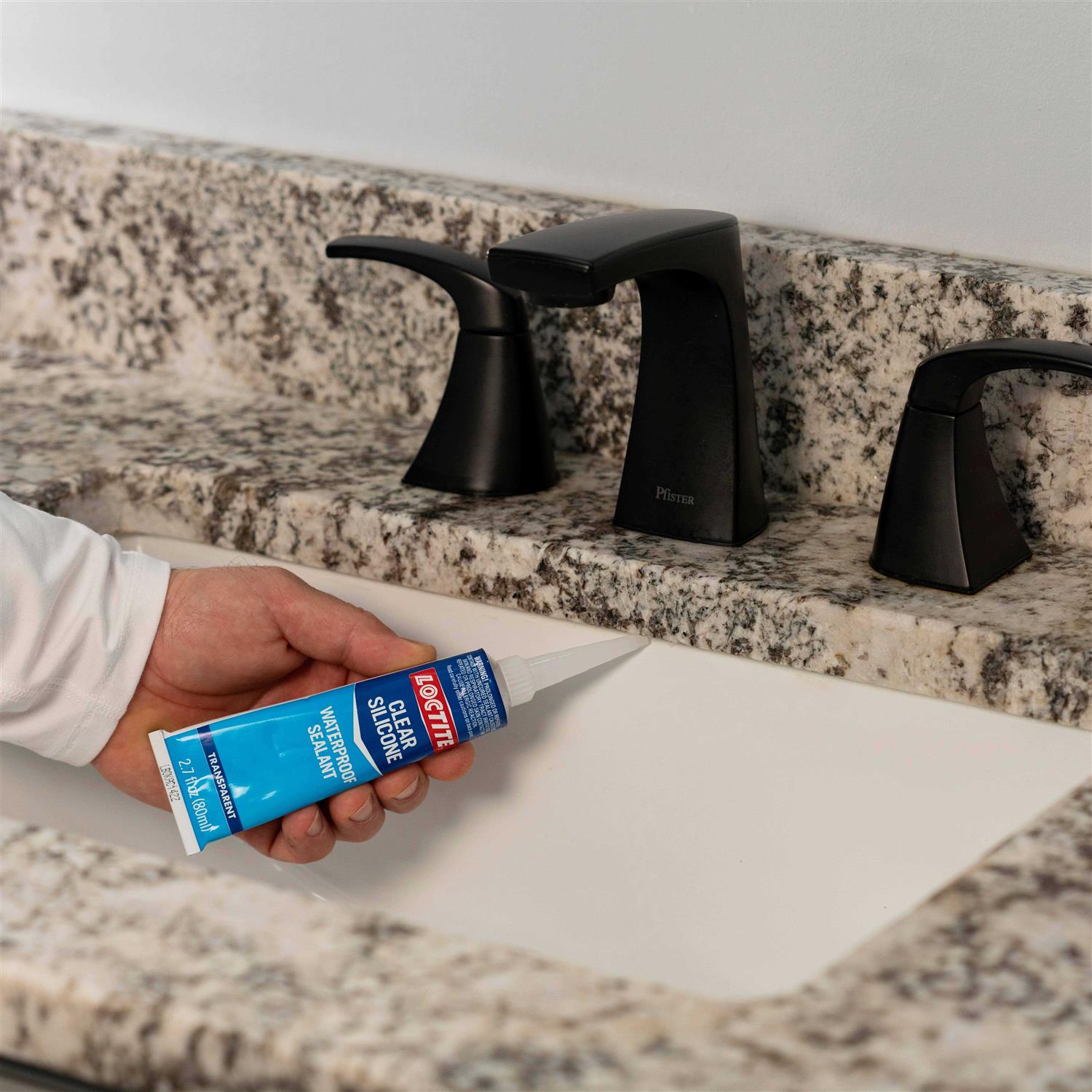 Loctite Clear Silicone Waterproof Sealant - Image 4