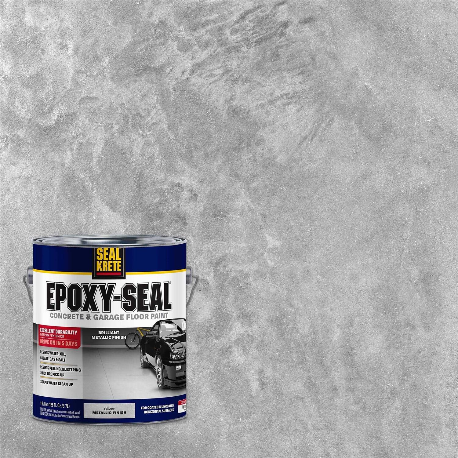 Seal-Krete Epoxy Seal 1 Gray Concrete and Garage Floor Paint