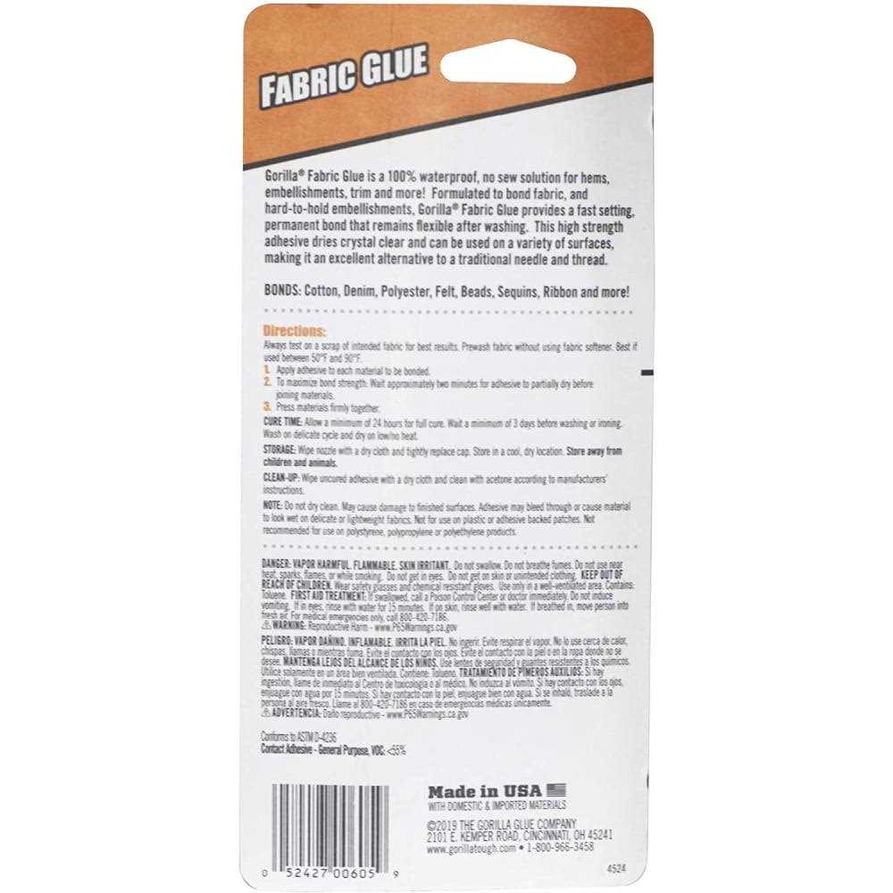 Gorilla Fabric Glue - Image 3