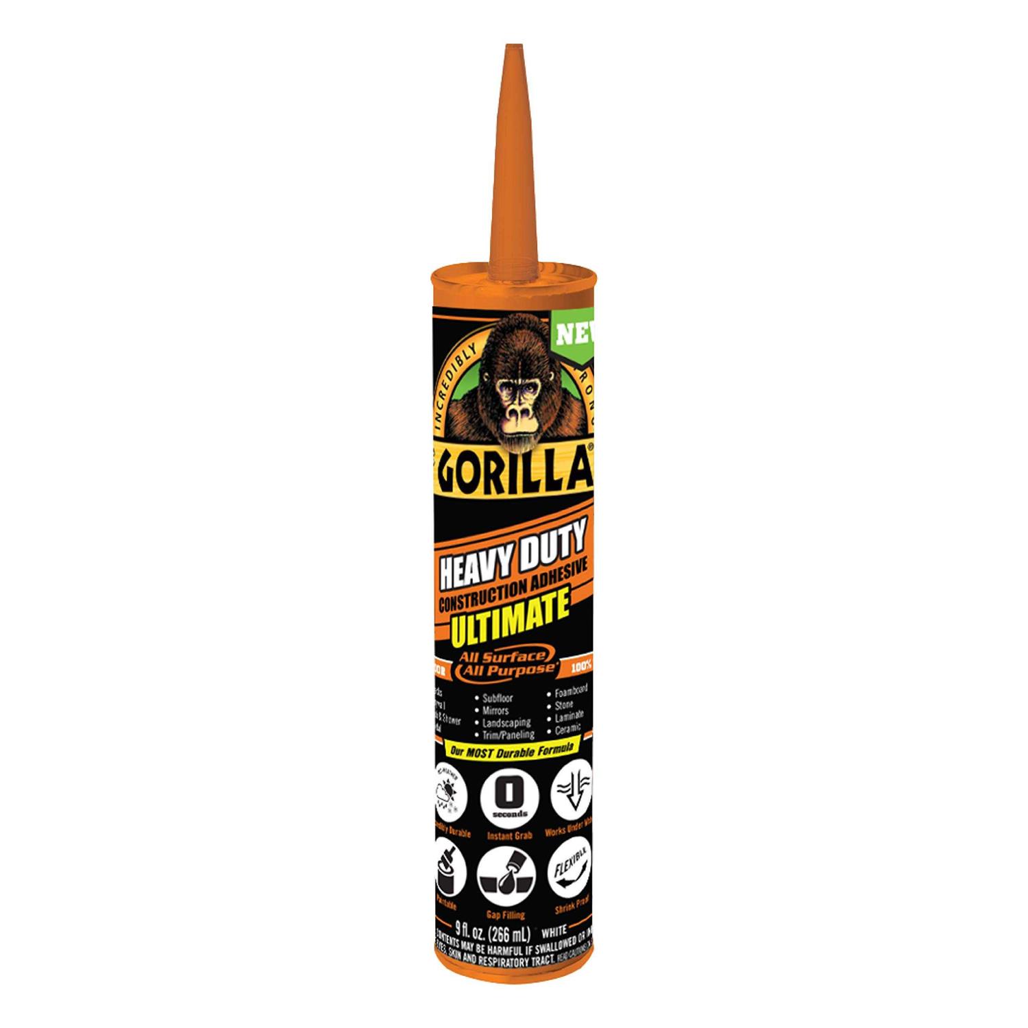 Gorilla Heavy Duty Construction Adhesive Ultimate