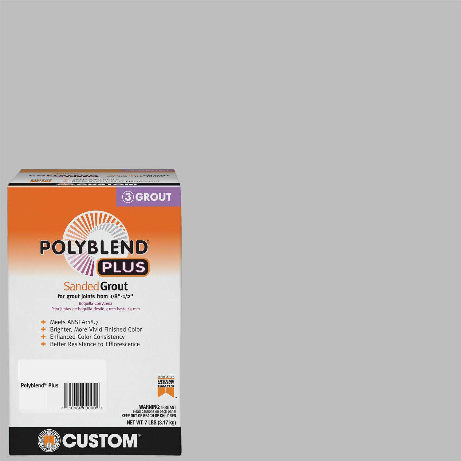 Custom Building Products PolyBlend Plus Sanded Grout