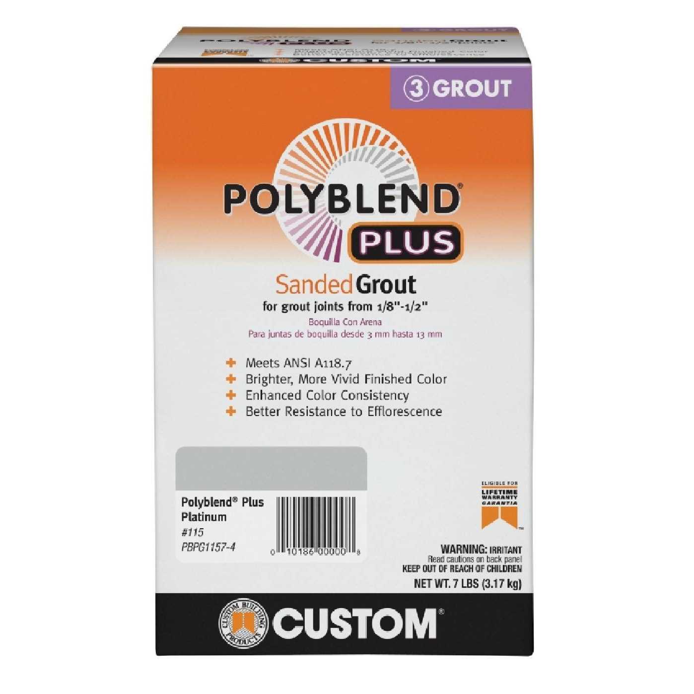 Custom Building Products PolyBlend Plus Sanded Grout - Image 3