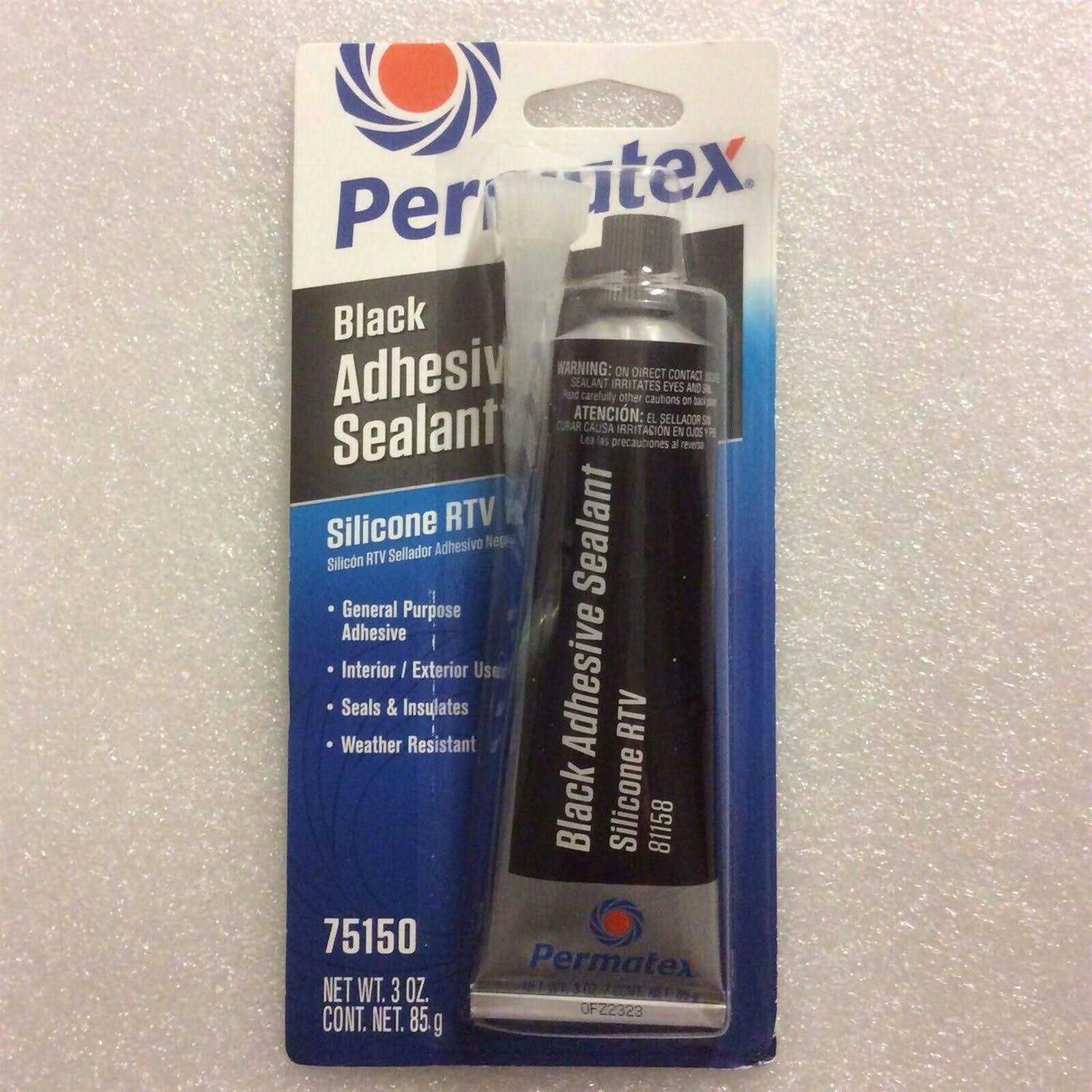 Permatex 81158 Black Silicone Adhesive Sealant - Image 3