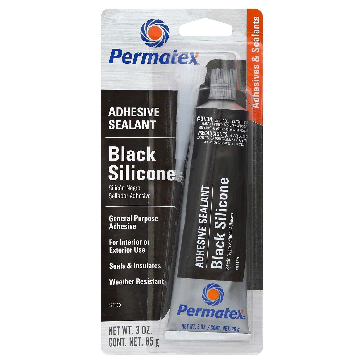 Permatex 81158 Black Silicone Adhesive Sealant - Image 5