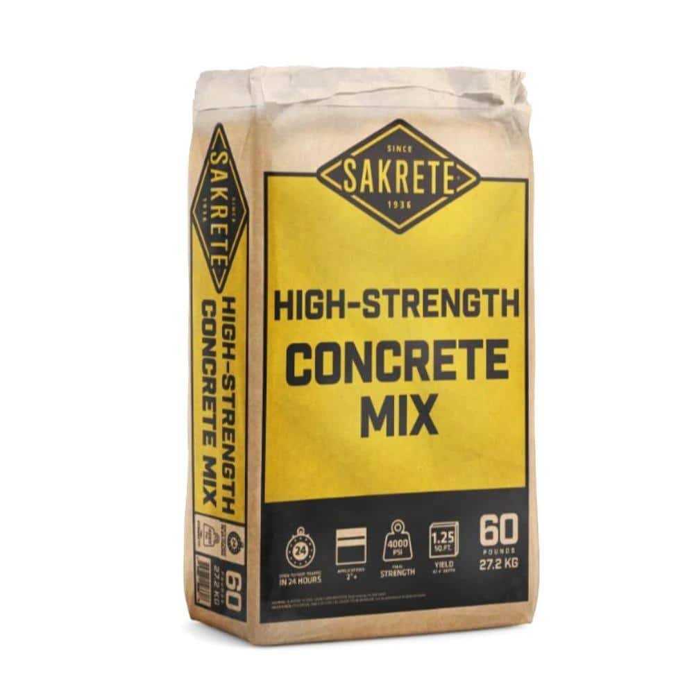 Sakrete 60 Lb. High-Strength Concrete Mix - Hardware&Tools Online Store