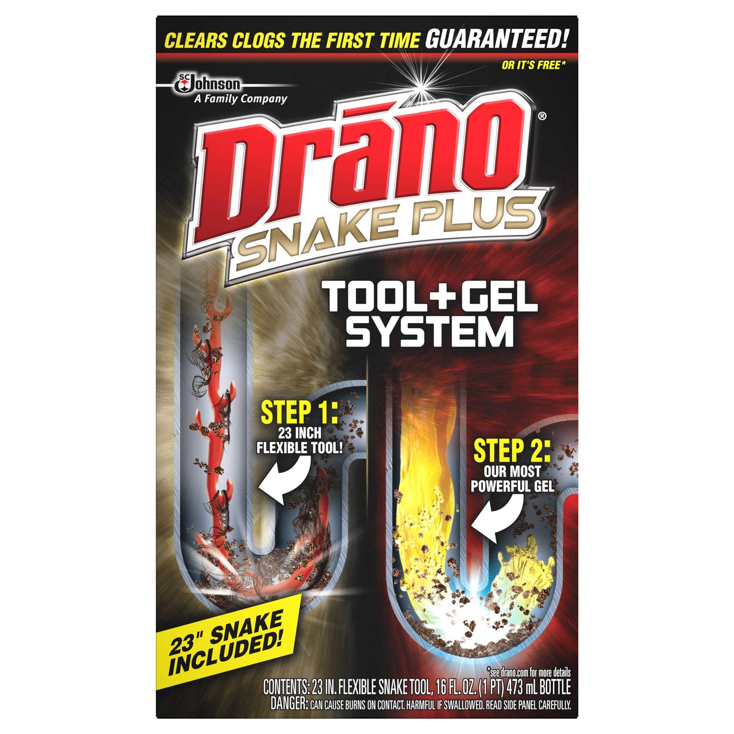 Drano Snake Plus Drain Cleaning Kit