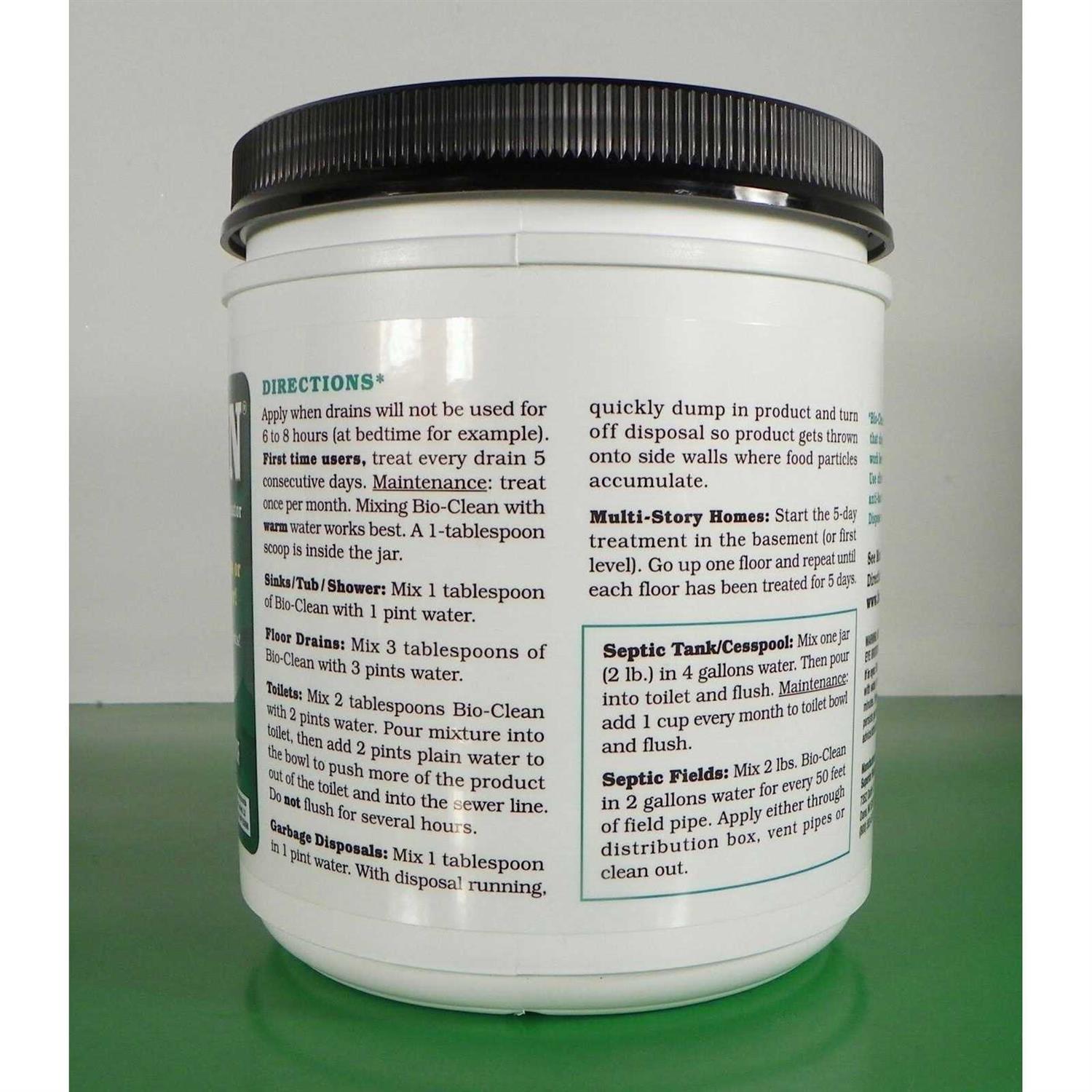 Bio-Clean Drain Septic Bacteria - Image 3