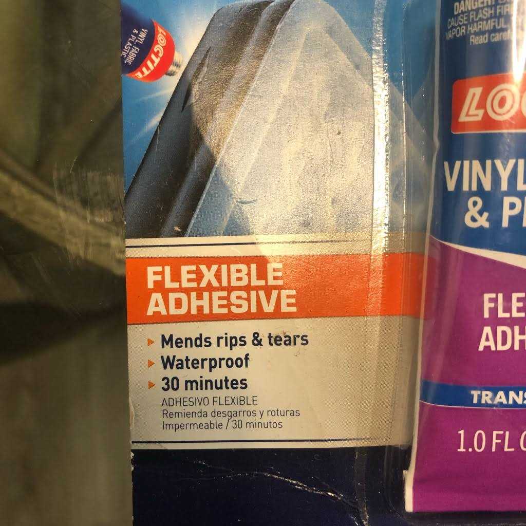 Loctite Vinyl Fabric & Plastic Repair Flexible Adhesive - Image 3