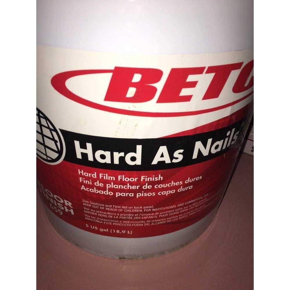 Betco Hard As Nails Floor Finish 6590500 - Image 4