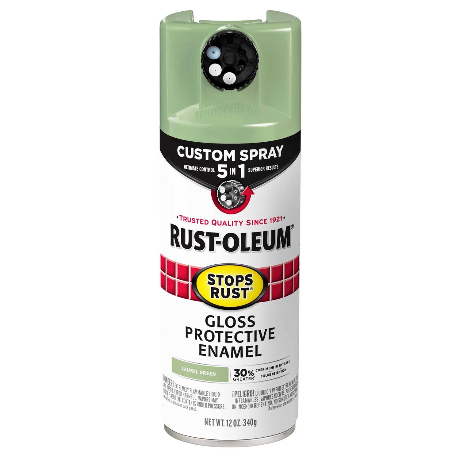 Rust-Oleum Stops Rust Custom Spray 5 in 1 Spray Paint - Image 5