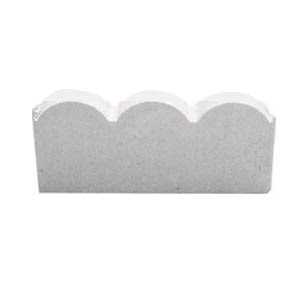 Pavestone 12 inch Straight Scallop Pewter Concrete Edger - Image 2