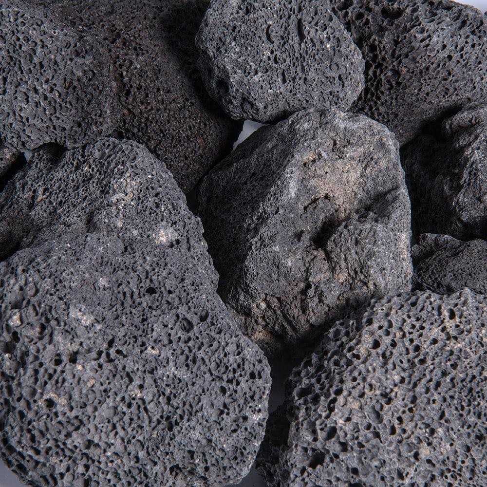 Fire Pit Essentials 10 lbs. Black Lava Rock