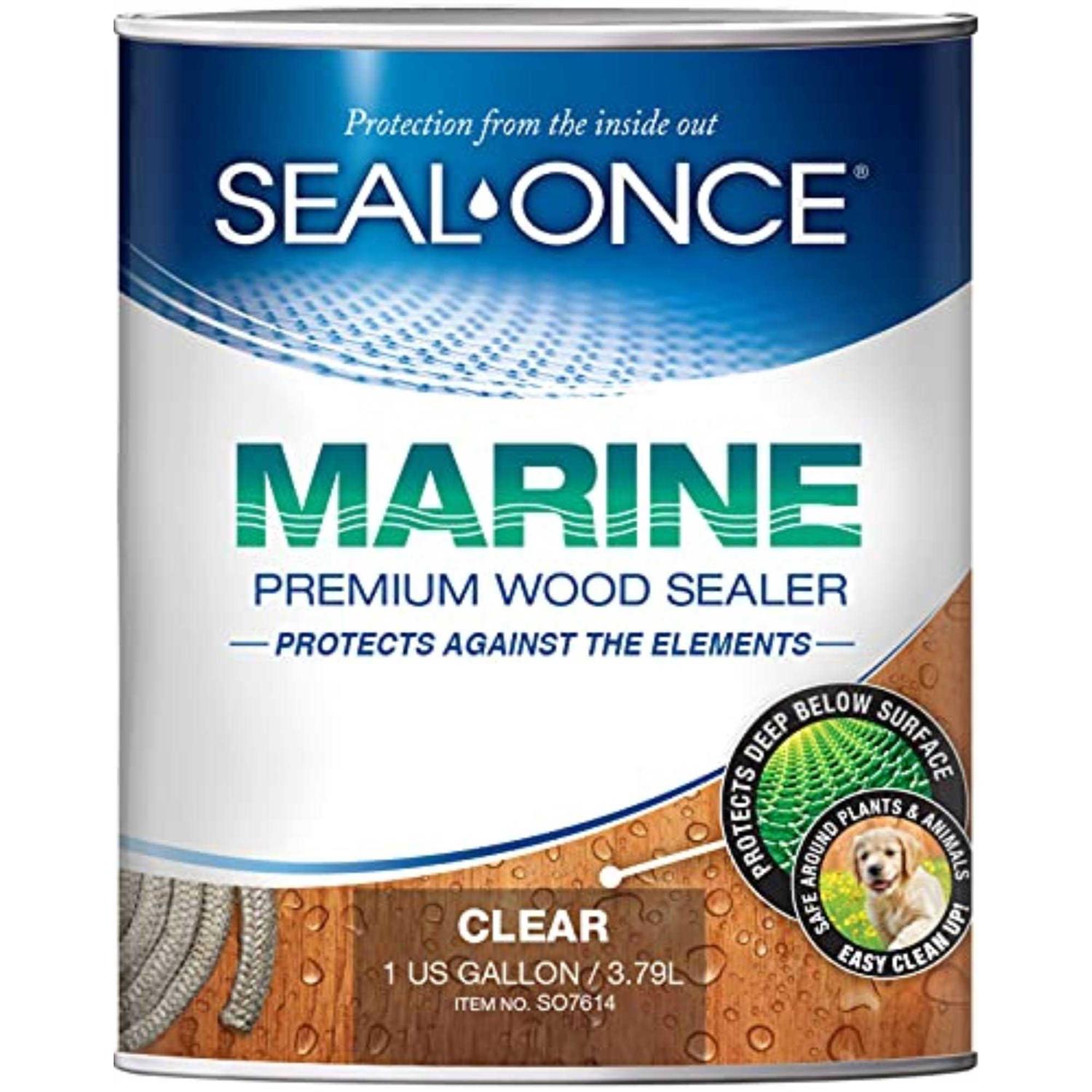 Seal Once Marine Premium Wood Sealer