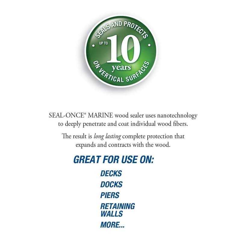 Seal Once Marine Premium Wood Sealer - Image 3