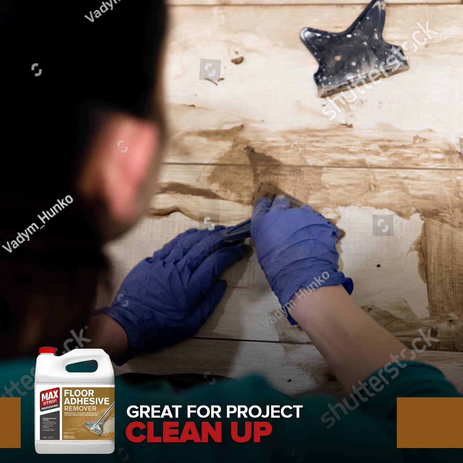 Max Strip Floor Adhesive Remover 1 Gallon - Image 4