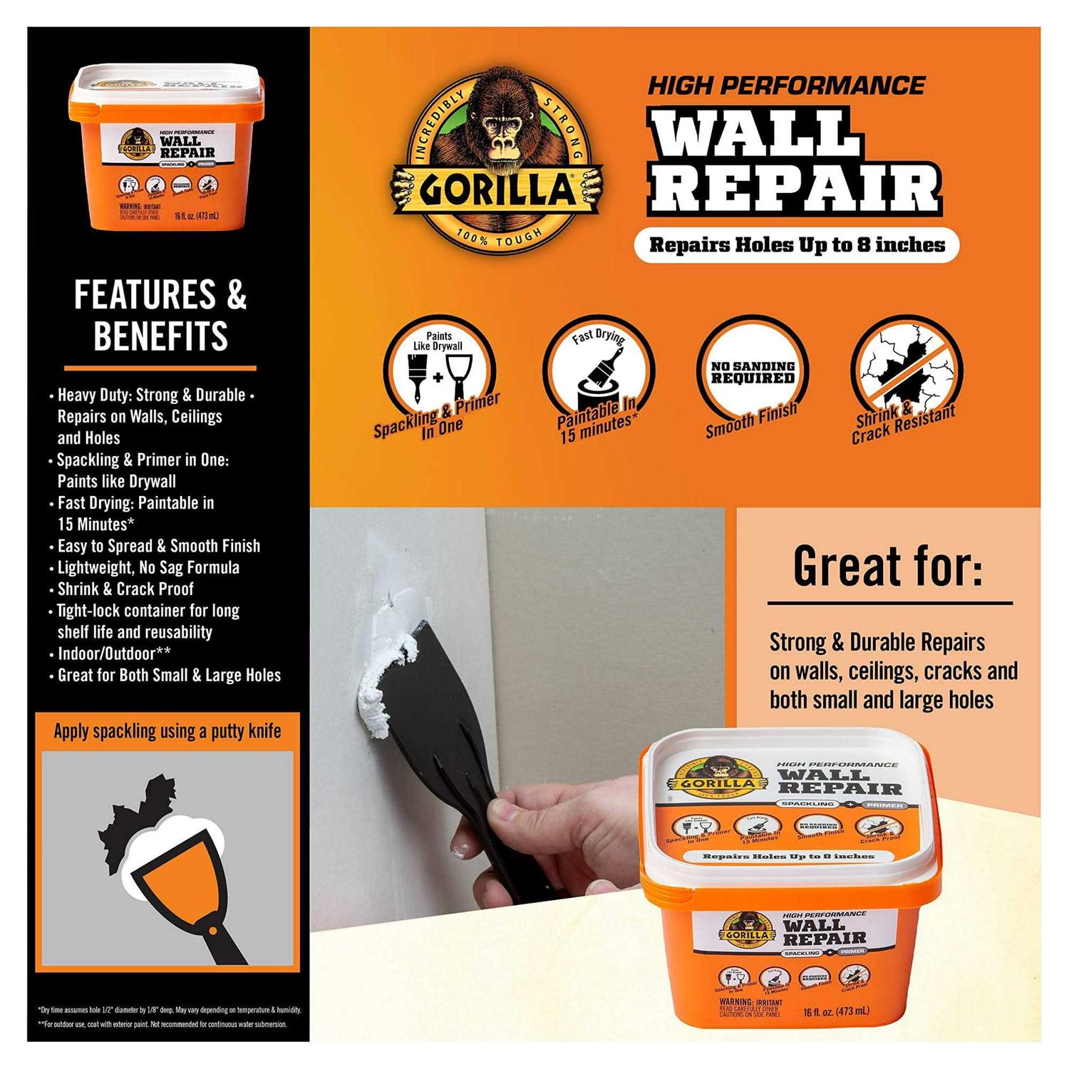 Gorilla Wall Repair - Image 3