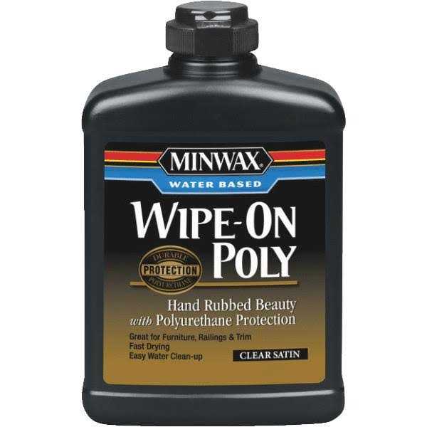 Minwax Water Based Wipe-On Poly