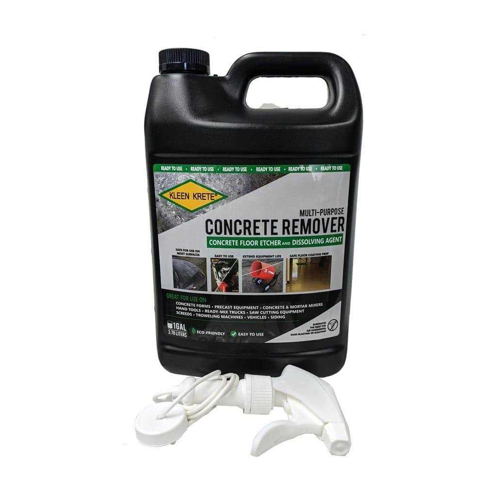 KLEEN KRETE 1 Gal. Multipurpose Concrete Remover and Dissolver Bottle