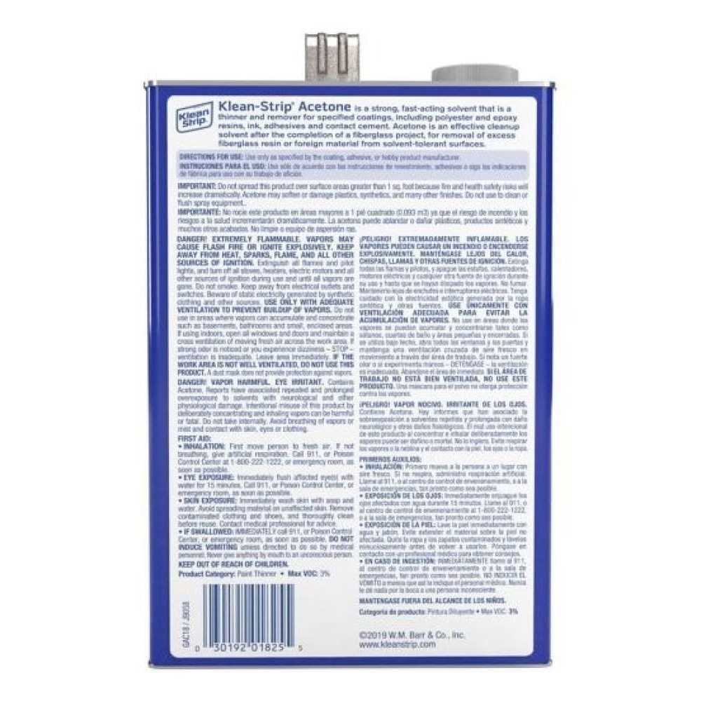 Klean Strip Acetone GAC18 - Image 5