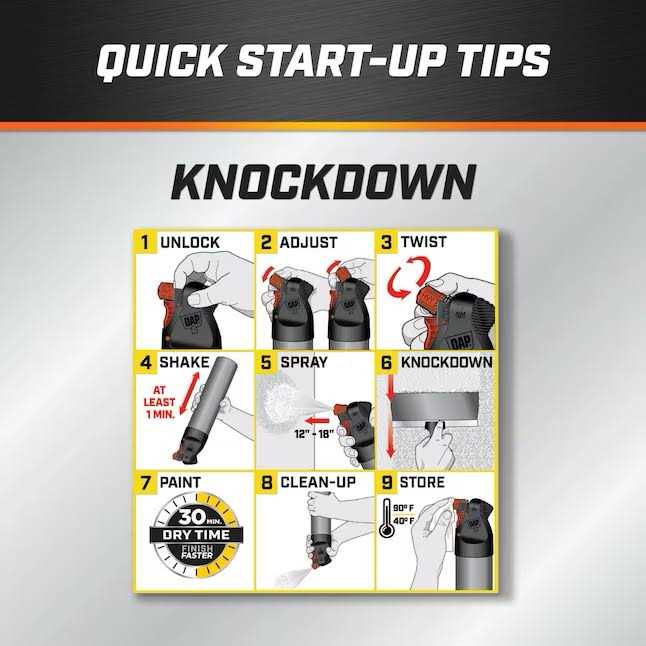 DAP White Water-Based Knockdown Wall Texture 25 oz - Image 2