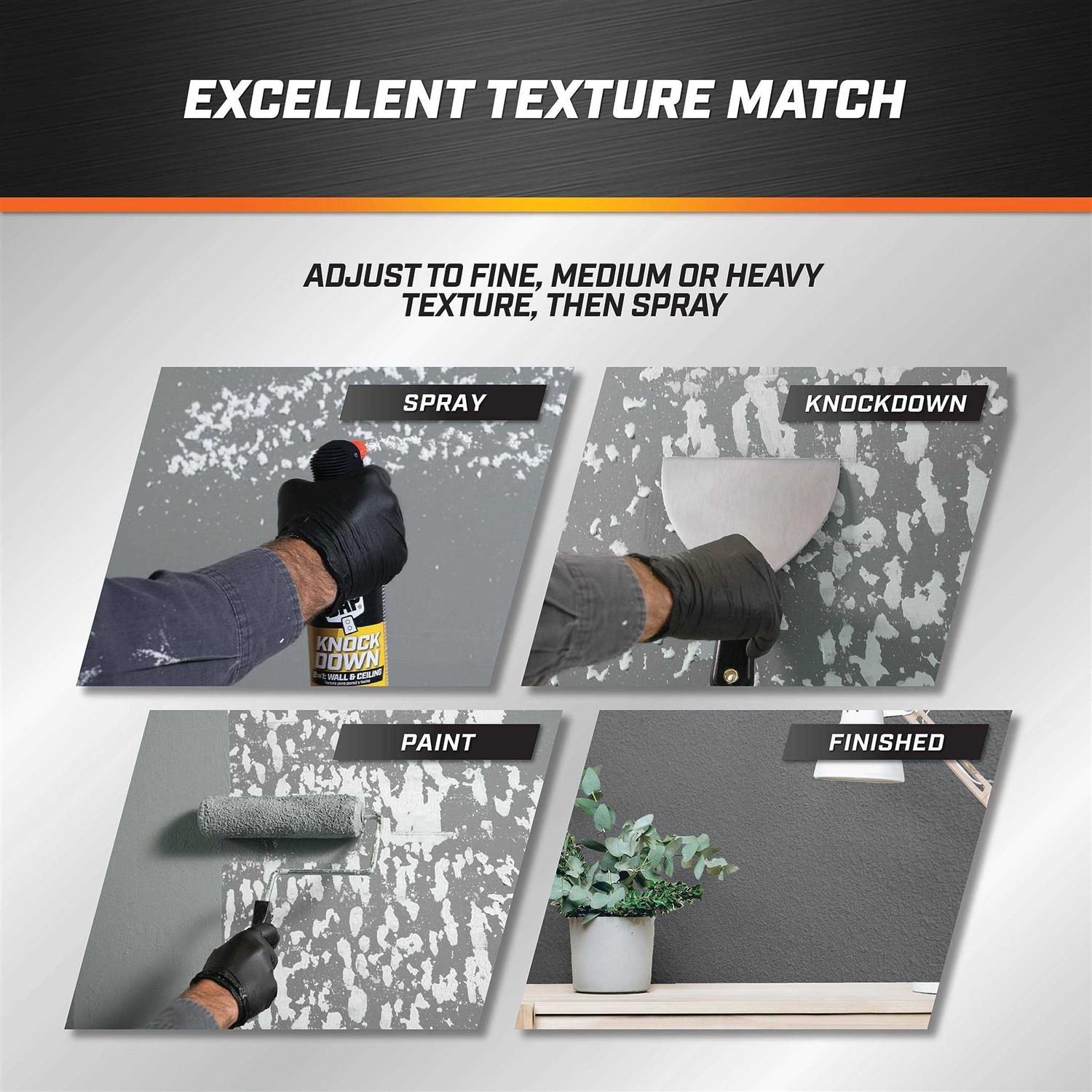 DAP White Water-Based Knockdown Wall Texture 25 oz - Image 3