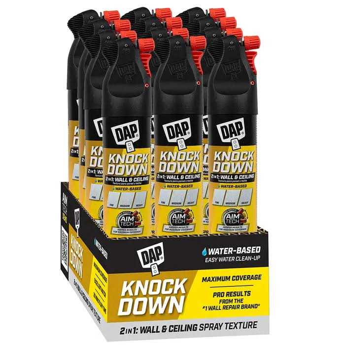 DAP White Water-Based Knockdown Wall Texture 25 oz - Image 4