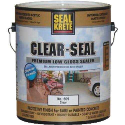Seal-Krete Satin Clear Concrete Sealer - Image 2