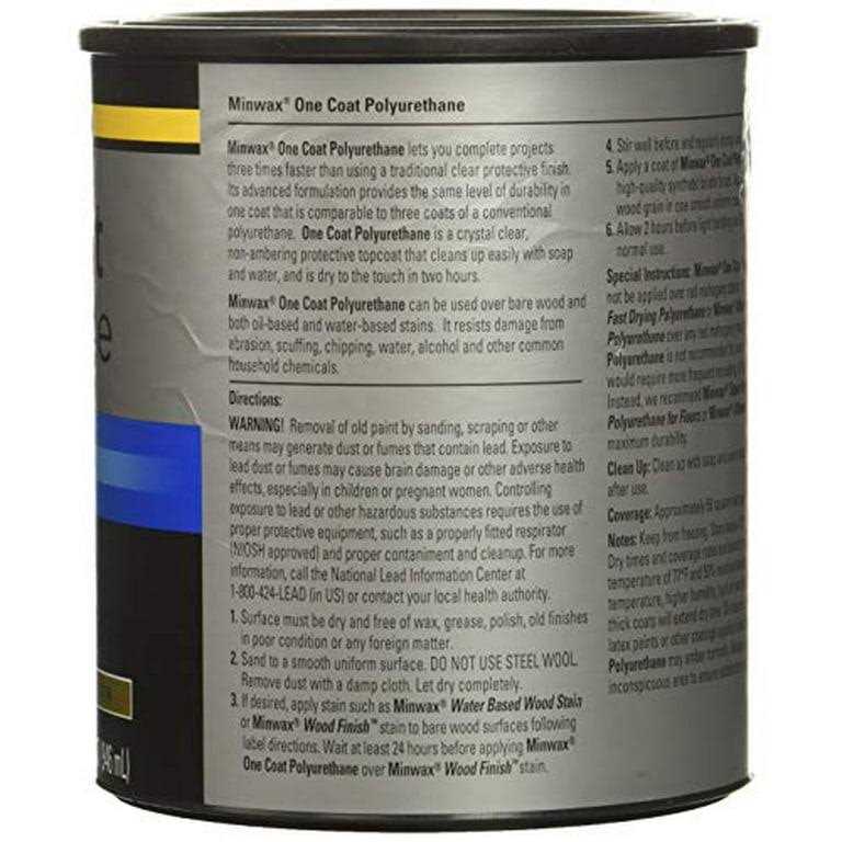 Minwax One Coat Polyurethane - Image 4