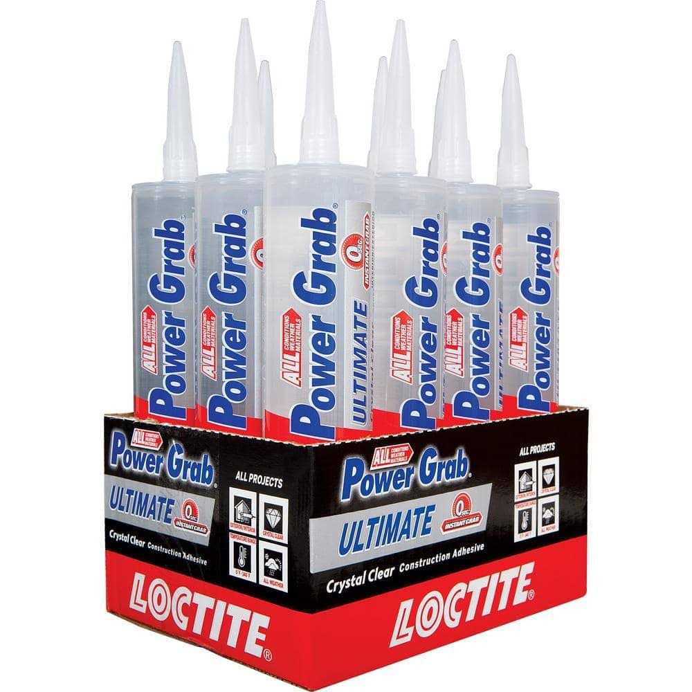 Loctite Power Grab Ultimate Construction Adhesive Clear 2442595