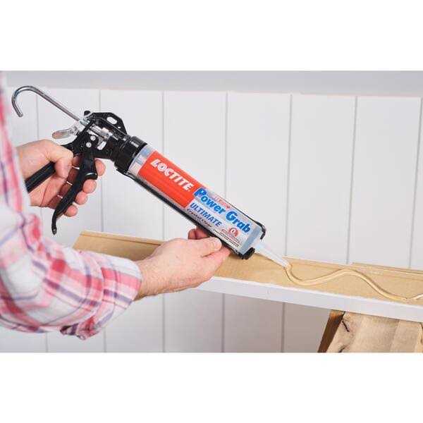 Loctite Power Grab Ultimate Construction Adhesive Clear 2442595 - Image 3