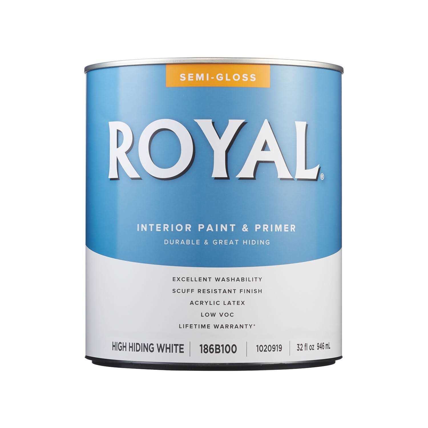 Royal Tint Base White Base Paint Interior 1 Gal